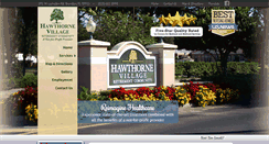 Desktop Screenshot of hawthornevillageofbrandon.com